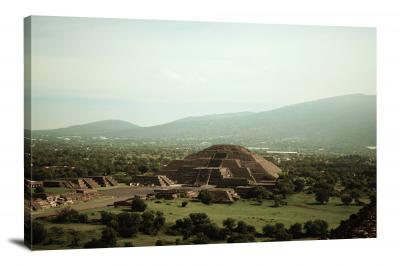 Teotihuacan, 2020 - Canvas Wrap