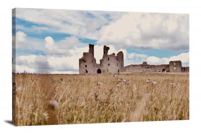 Dunstanburgh Castle, 2020 - Canvas Wrap