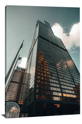 Sears Tower, 2021 - Canvas Wrap