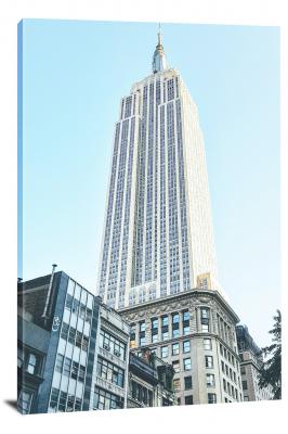 Empire State Building Pano, 2019 - Canvas Wrap