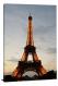 Eiffel Tower Lit Up, 2015 - Canvas Wrap