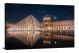 Louvre Museum at Night, 2020 - Canvas Wrap