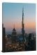 Burj Khalifa at Sunset, 2018 - Canvas Wrap