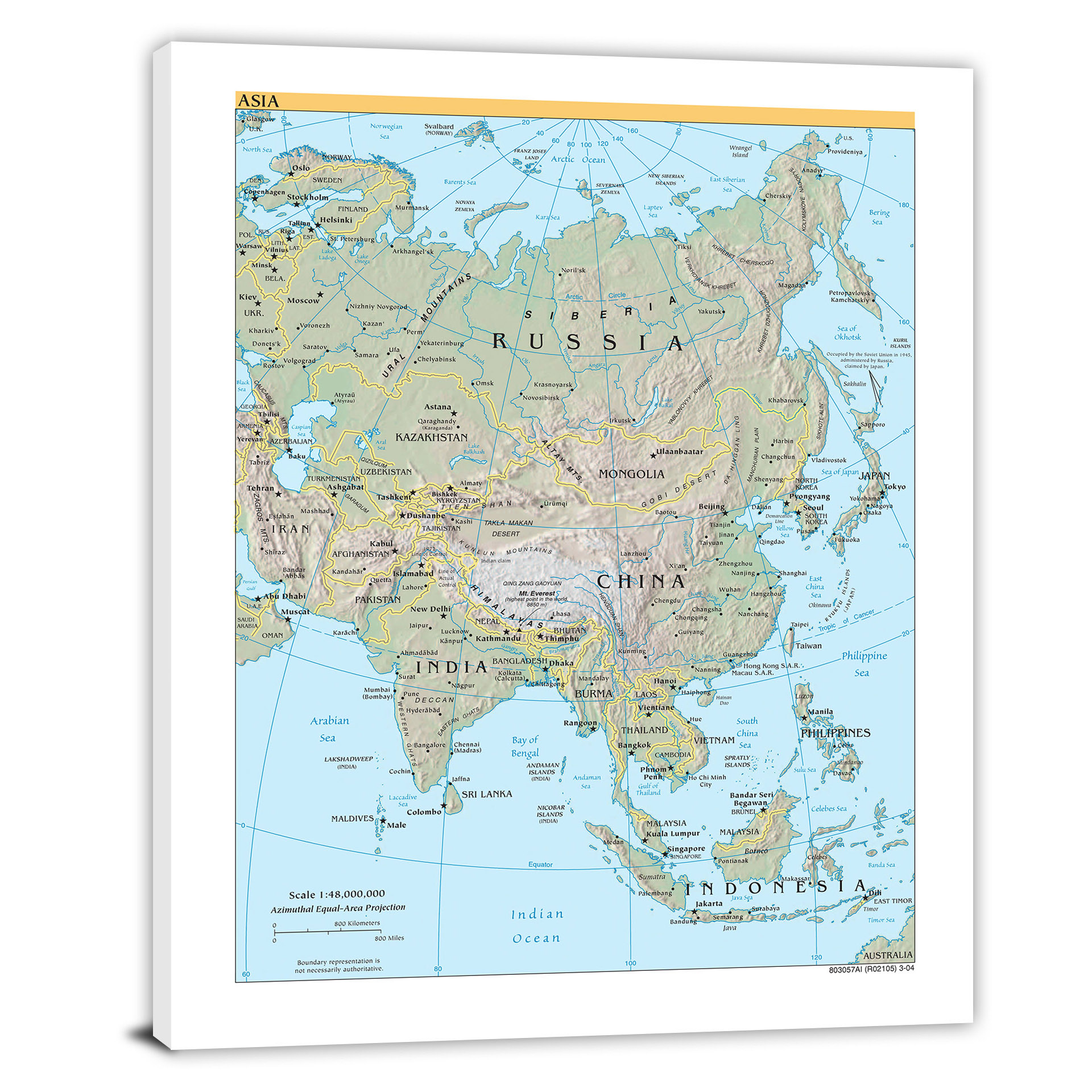 CWA545 Asia Map 00 
