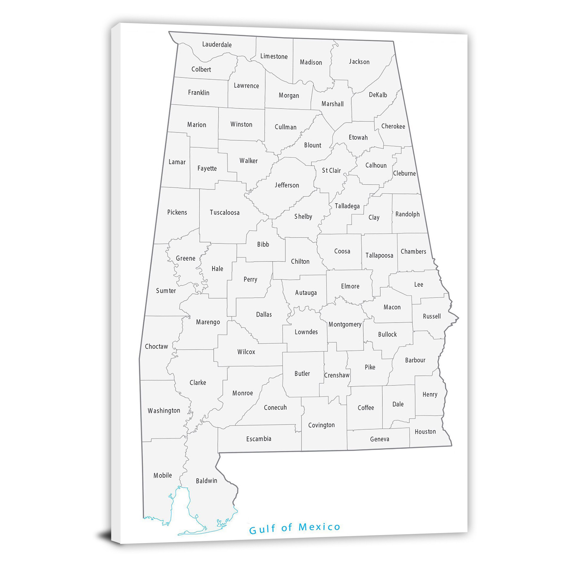 CWA549 Alabama Counties Map 00 