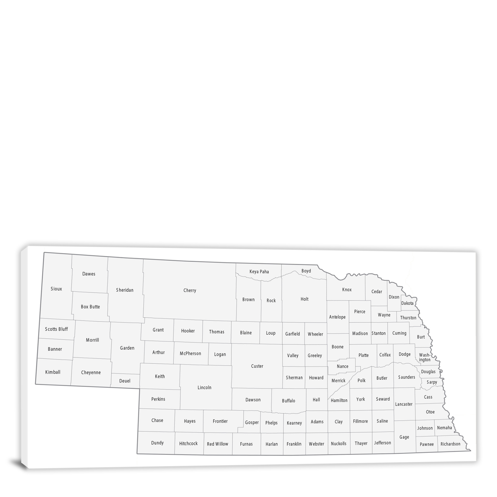 CWA675 Nebraska Counties Map 00 