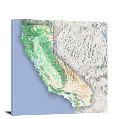CWC354-california-state-map-terrain-00