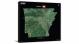 Arkansas-USGS Landsat Mosaic, 2022 - Canvas Wrap