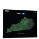 Kentucky-USGS Landsat Mosaic, 2022 - Canvas Wrap
