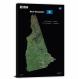 New Hampshire-USGS Landsat Mosaic, 2022 - Canvas Wrap