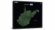 West Virginia-USGS Landsat Mosaic, 2022 - Canvas Wrap