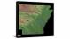 Arkansas-USGS Shaded Relief, 2022 - Canvas Wrap