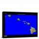Hawaii-USGS Shaded Relief, 2022 - Canvas Wrap