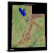 Utah-USGS Shaded Relief, 2022 - Canvas Wrap