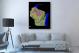 Wisconsin-USGS Shaded Relief, 2022 - Canvas Wrap3