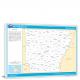 Arkansas-National Atlas Counties and Selected Cities Map, 2022 - Canvas Wrap