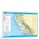 California-National Atlas Federal Lands and Indian Reservations Map, 2022 - Canvas Wrap