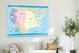 USA-National Atlas Standard Time Zones Map, 2022 - Canvas Wrap3