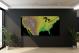 USA-Globe Elevations Map, 2022 - Canvas Wrap2