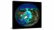 North Pole-Globe View, 2022 - Canvas Wrap