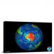 South Pole-Globe View, 2022 - Canvas Wrap