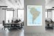 South America-Map, 2022 - Canvas Wrap1