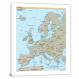 Europe-Map, 2022 - Canvas Wrap