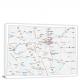 Colorado-Roads and Cities Map, 2022 - Canvas Wrap4