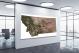 Montana-Satellite Map, 2022 - Canvas Wrap1