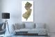New Jersey-Satellite Map, 2022 - Canvas Wrap3