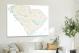 South Carolina-Lakes and Rivers Map, 2022 - Canvas Wrap3