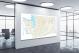 Washington-Lakes and Rivers Map, 2022 - Canvas Wrap1