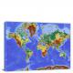 World Relief Map, 2022 - Canvas Wrap