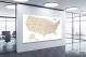 USA-Interstate Highways, 2022 - Canvas Wrap1