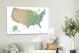 USA-Elevation Map, 2022 - Canvas Wrap3