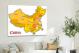 China-Color Map, 2016 - Canvas Wrap3