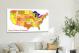 USA-Color Map, 2016 - Canvas Wrap3