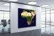 Africa-Topography Map, 2012 - Canvas Wrap1