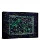 Constellation-Two People Map, 2018 - Canvas Wrap