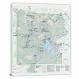 Yellowstone National Park Map, 2021 - Canvas Wrap