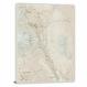 Capitol Reef national Park Map, 2020 - Canvas Wrap