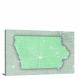Iowa-State Terrain Map, 2022 - Canvas Wrap