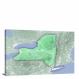 New York-State Terrain Map, 2022 - Canvas Wrap