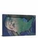 United States Satellite Map-Contiguous 48 States, 2022 - Canvas Wrap