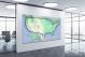 United States Terrain Map, 2022 - Canvas Wrap1