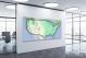 United States Terrain Map-Contiguous 48 States, 2022 - Canvas Wrap1