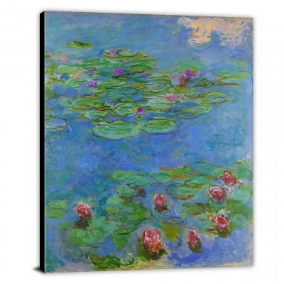 CW9157-red-water-lilies-by-claude-monet-00