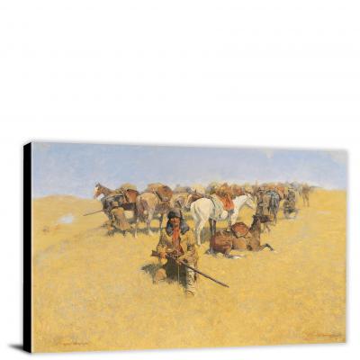 CW9273-an-old-time-plains-fight-by-frederick-remington-00