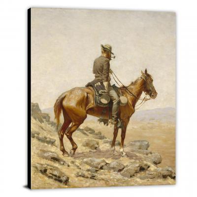 CW9275-the-lookout-by-frederick-remington-00