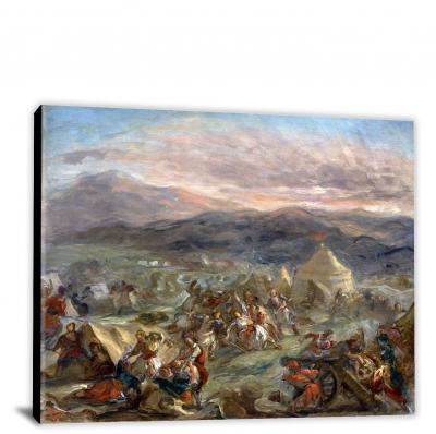 CW9558-botzaris-surprises-the-turkish-camp-and-falls-fatally-wounded-by-eugene-delacroix-00